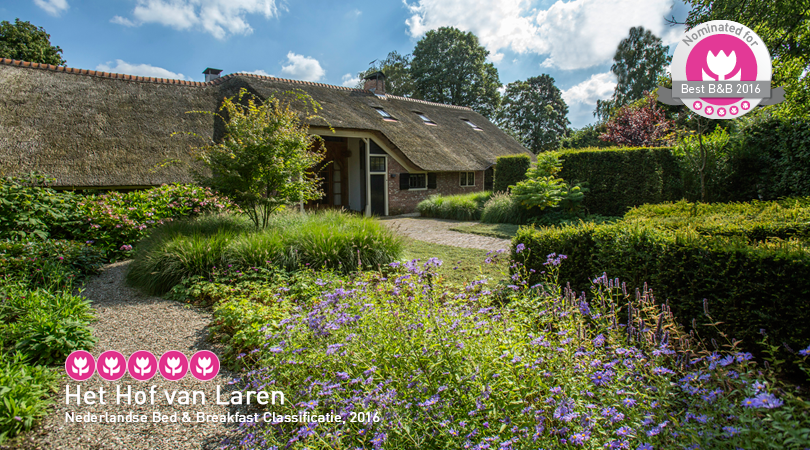 Nominaties Beste Bed en Breakfast van Nederland 2016